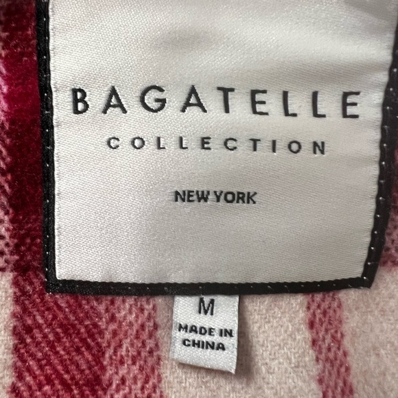Bagatelle Women’s Cropped Plaid Flannel Button Down Shacket, NWT - Picture 6 of 7
